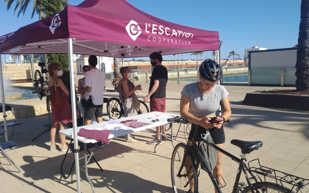 Campanya de sensibilització per l’ús de la bicicleta i el patinet a Tarragona.